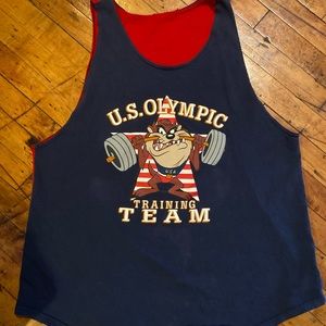 Vintage Taz Looney Tunes Muscle Tank